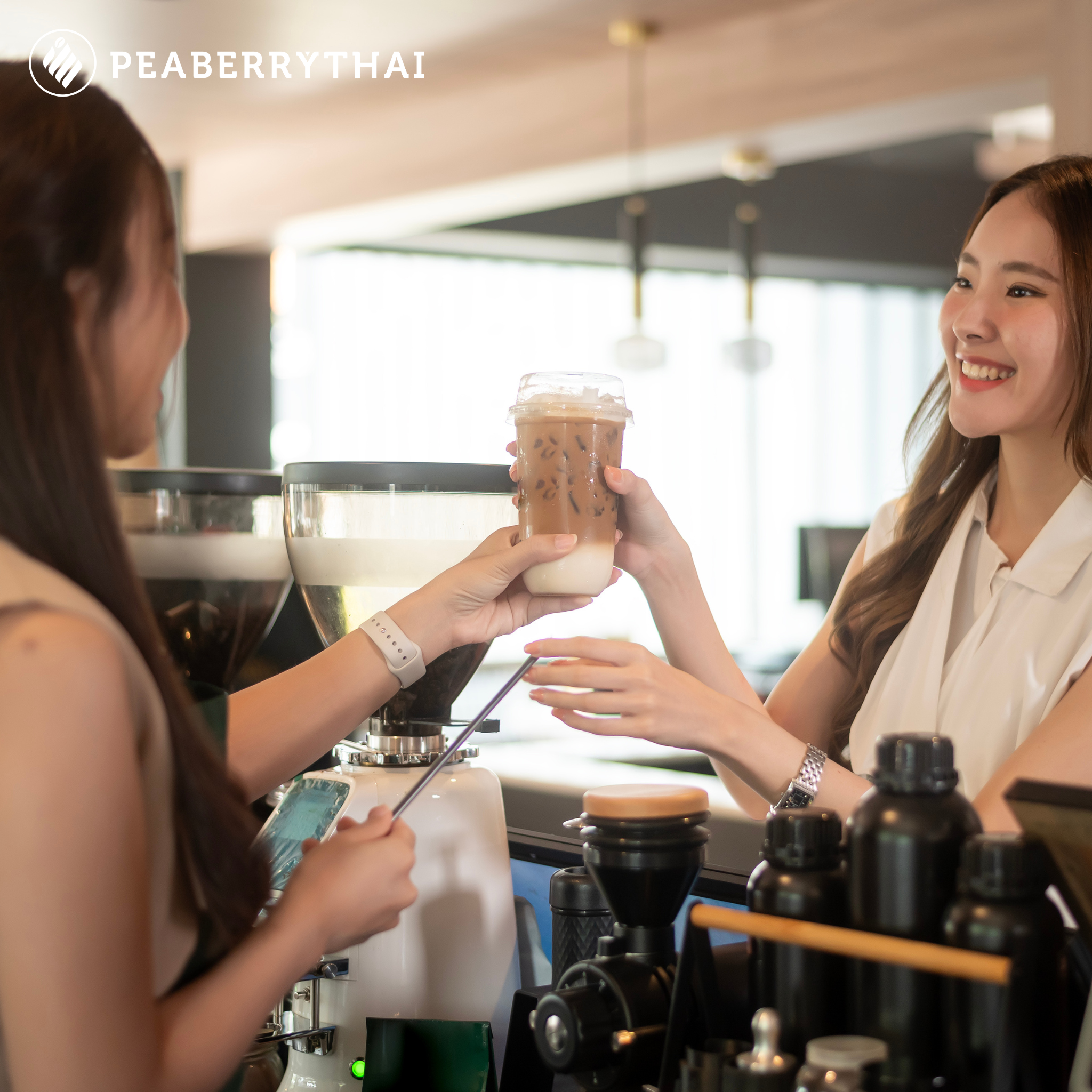 เปิดร้านกาแฟ การบริการลูกค้า