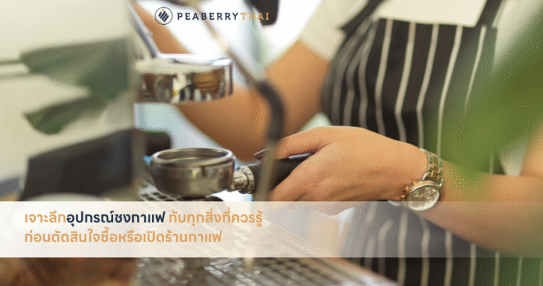 เจาะลึกอุปกรณ์ชงกาแฟ กับทุกสิ่งที่ควรรู้ก่อนตัดสินใจซื้อหรือเปิดร้านกาแฟ