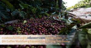 กาแฟอร่อยไม่ได้ขึ้นอยู่กับเครื่องชงกาแฟสดเพียงอย่างเดียว รู้จัก Coffee Workflow สู่ Espresso Perfect Shot